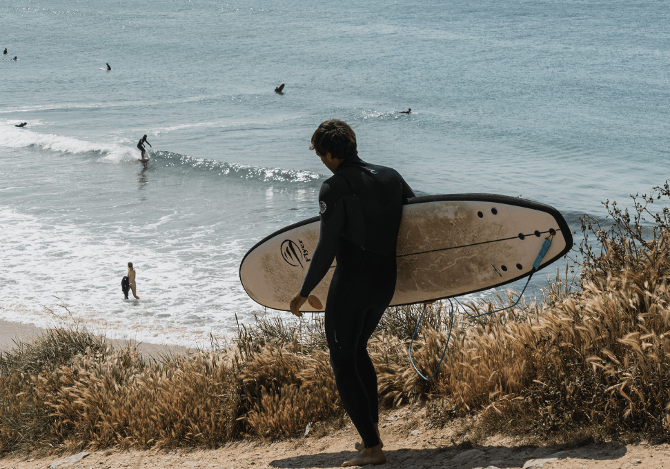Dónde aprender a surfear España